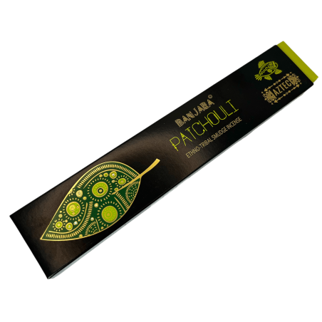 Incenso Étnico Patchouli Banjara Azteca - 1 Pacote de 15gr.