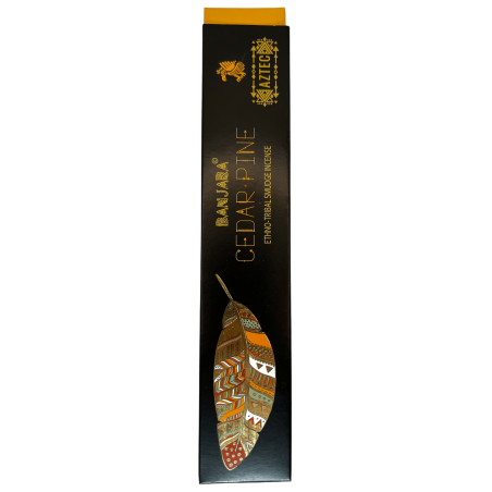 Ethnic Incense Cedar Banjara Aztec - 1 Pack of 15gr.