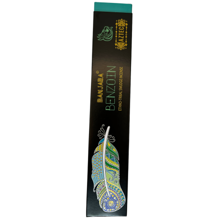 Incienso Etnico Benjuí Banjara Azteca Benzoin - 1 Cajetilla de 15gr.