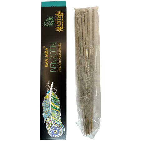 Incienso Etnico Benjuí Banjara Azteca Benzoin - 1 Cajetilla de 15gr.