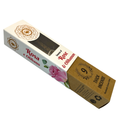 Green Tree Pink and Frankincense Botanical Incense - 9 thick craft herbal sticks