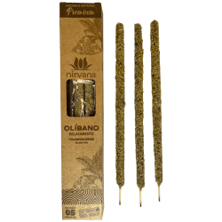 Premium Frankincense Nirvana Brazil Relaxation - 5 thick handmade sticks