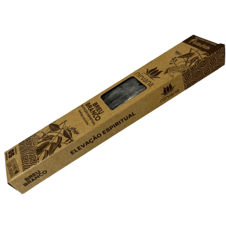 Premium White Breu Incense Nirvana Brasil Breu Branco Spiritual Elevation - 5 thick handmade sticks