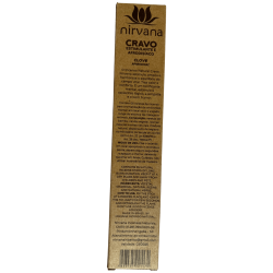 Premium Clove Incense Nirvana Brazil Cravo Stimulating & Aphrodisiac - 5 thick handmade sticks