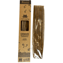 Incenso Premium Chiodi di Garofano Nirvana Brasile Cravo Stimolante & Afrodisiaco - 5 bastoncini spessi fatti a mano