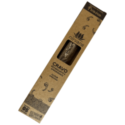 Premium Clove Incense Nirvana Brazil Cravo Stimulating & Aphrodisiac - 5 thick handmade sticks