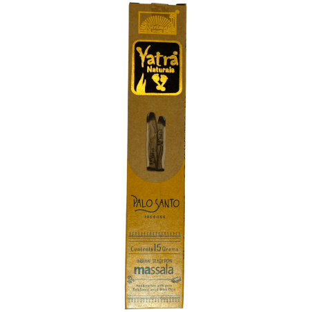 Yatra Palo Santo Encens Indien Masala Yatra Naturale - 1 paquet de 15gr.
