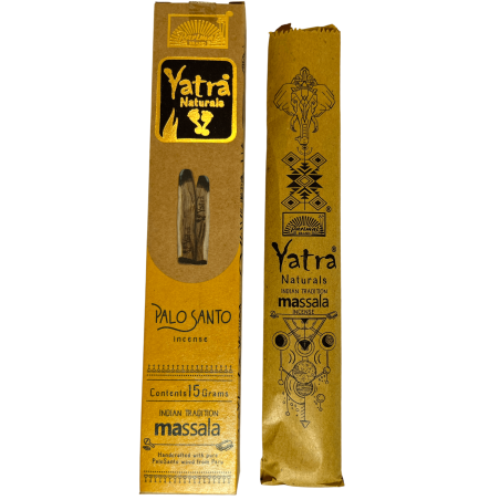 Yatra Palo Santo Encens Indien Masala Yatra Naturale - 1 paquet de 15gr.