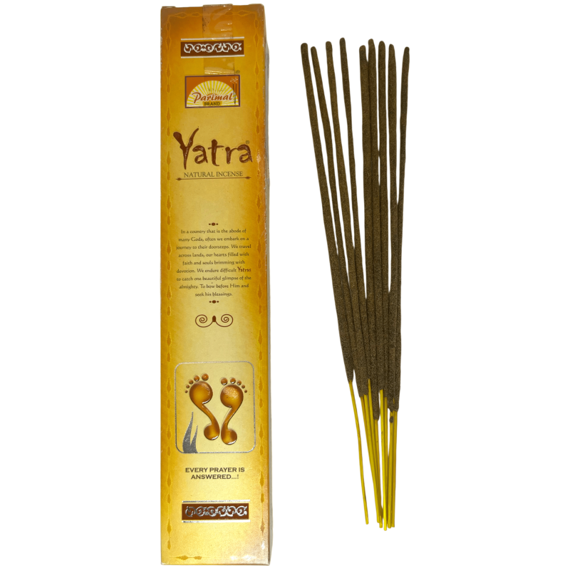 Yatra Parimal Incense - 17grの1パック。-インセンスパリマルヤトラ-HOSTENATURA