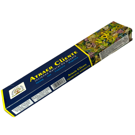 Incenso Atrai Clientes Namaste Índia - Incenso Masala Natural - 1 Pacote de 15gr.