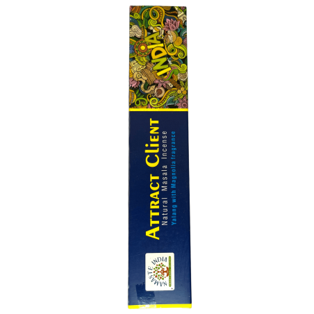 Incienso Atrae Clientes Namaste India Ylang con Magnolia - Natural Masala Incense - 1 Cajetilla de 15gr.