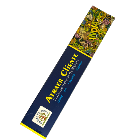 L'Incenso Attira i Clienti Namaste India - Incenso Masala Naturale - 1 Confezione da 15gr.
