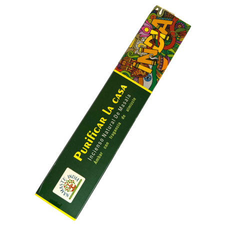 البخور تنقية المنزل ناماستي الهند - بخور ماسالا الطبيعي - 1 علبة من 15gr.