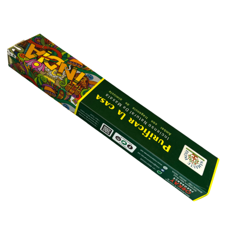 Encens Purifier la maison Namaste India - Encens Masala Naturel - 1 Paquet de 15gr.