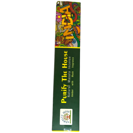 Incienso Purificar la casa Namaste India - Natural Masala Incense - 1 Cajetilla de 15gr.