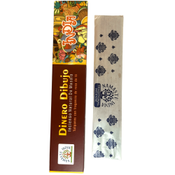 Incienso Atrae Dinero Namaste India Tulipanes amb Rosa de Té - Natural Masala Incense - 1 Cajetilla de 15gr.