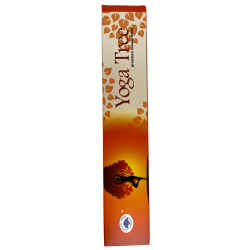 Encens de Yoga Arbre Vert - Premium Masala Sticks - 1 paquet de 15gr.