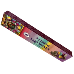 Incienso Atado 7 Chakras Tree Green Tree - Premium Masala Sticks - 1 caixeta de 15gr.