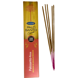 Palo Santo Rökelse och Rosor Ullas Palo Santo Series - 1 förpackning med 15gr - Premium Masala Rökelse Sverige