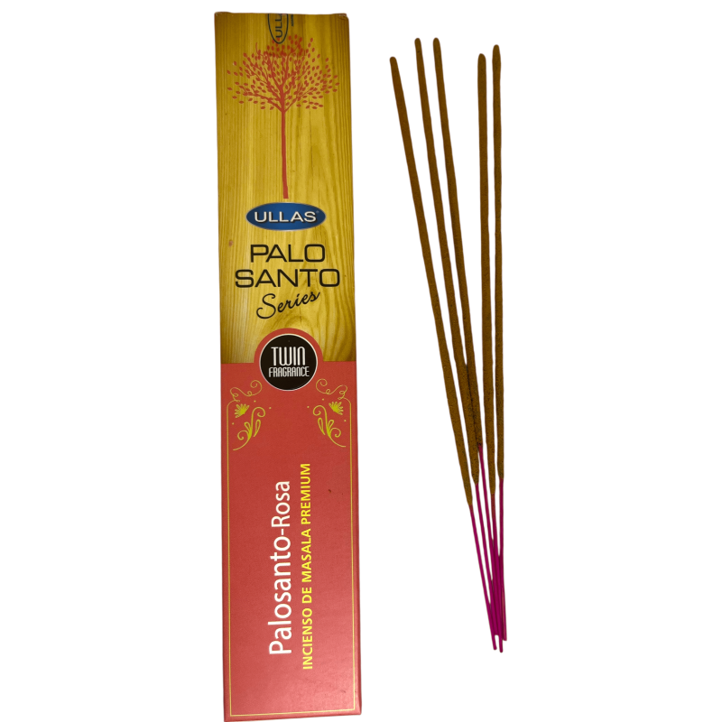 Palo Santo Rökelse och Rosor Ullas Palo Santo Series - 1 förpackning med 15gr - Premium Masala Rökelse Sverige-Rökelse Ullas Palo Santo-serien-HOSTENATURA