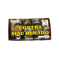 Spiritual Smoker Against the Evil Eye Spiritual Nature - Fabricado no Brasil - 20 comprimidos