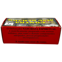 Spiritual Smoker Against the Evil Eye Spiritual Nature - Made in Brazil - 20 tablets