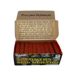 Spiritual Smoker Against the Evil Eye Spiritual Nature - Made in Brazil - 20 tablets