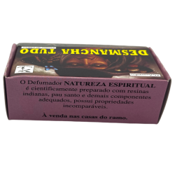 Defumador Espiritual Desmancha Tudo Naturaleza Espiritual - Hecho en Brasil - 20 tabletas