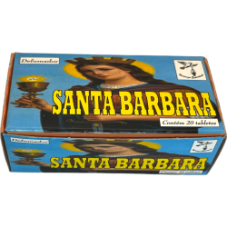 Santa Barbara Spiritual Nature Spiritual Smoker - Made in Brazil - 20 compresse