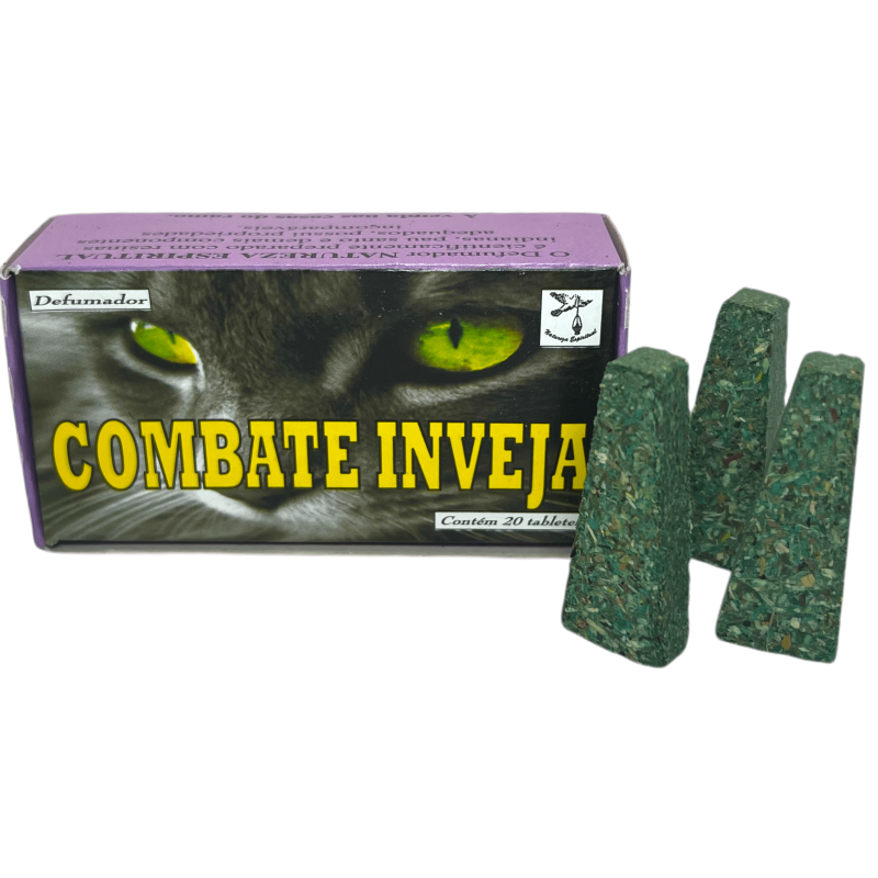 Spiritual Smoker Against Envy Spiritual Nature Combat Inveja - Tillverkad i Brasilien - 20 tabletter-Spiritual Defumers Brazil Spiritual Nature-HOSTENATURA