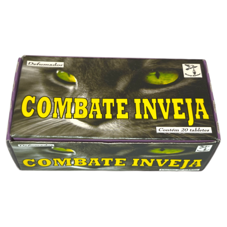 Fumeur Spirituel Contre L’Envie Nature Spirituelle Combat Inveja - Fabriqué au Brésil - 20 comprimés