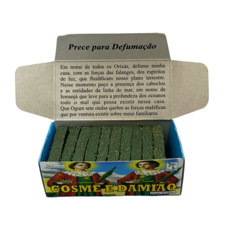 Cosme en Damian Spiritual Smoker Cosme e Damiao Spiritual Nature - Gemaakt in Brazilië - 20 tabletten