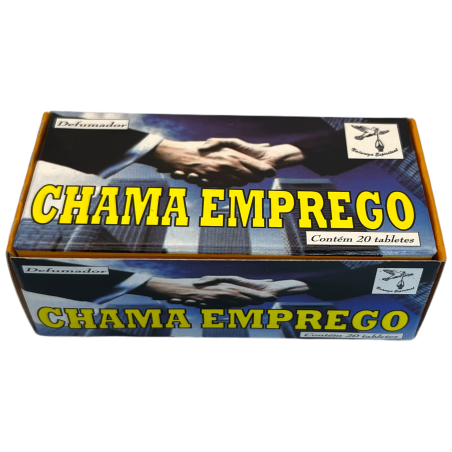 Spiritual Smoker Attracts Work Spiritual Nature Chama Emprego - Made in Brazil - 20 tablets