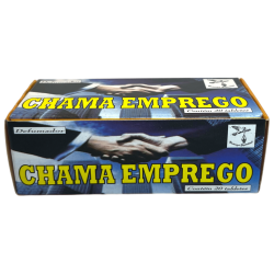 Spiritueller Raucher zieht Arbeit an Spirituelle Natur Chama Emprego - Hergestellt in Brasilien - 20 Tabletten