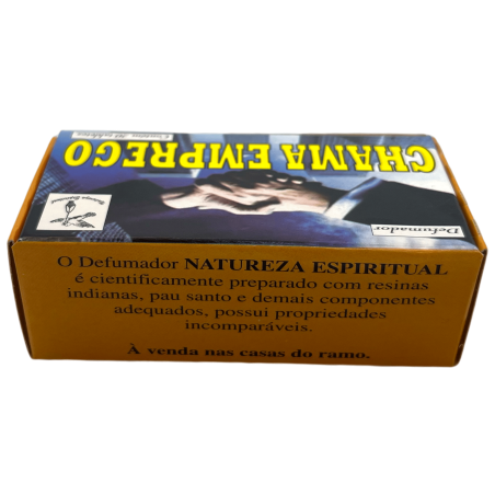 Defumador Espiritual Atrae Trabajo Naturaleza Espiritual Chama Emprego - Hecho en Brasil - 20 tabletas