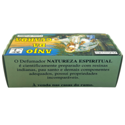 Defumador Espiritual Angel de la Guarda Naturaleza Espiritual Anjo da Guarda - Hecho en Brasil - 20 tabletas