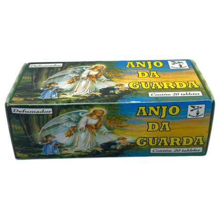 Defumador Espiritual Angel de la Guarda Naturaleza Espiritual Anjo da Guarda - Hecho en Brasil - 20 tabletas