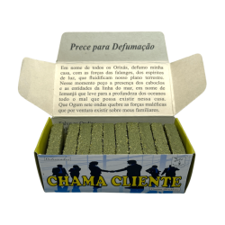 Spiritual Smoker Attracts Clients Spiritual Nature Chama Client - Made in Brazil - 20 tablets