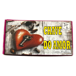 Chave do Amor Espumante Chave do Amor - Fabricado no Brasil - 20 comprimidos