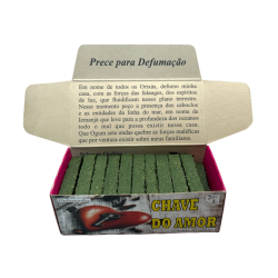 Key of Love Spiritual Smoker Chave do Amor - Made in Brazil - 20 tablets