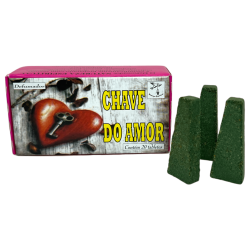 Key of Love Spiritual Smoker Chave do Amor - Made in Brazil - 20 tablets