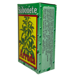 Esoterische Rute Seife Casa Neilomar Hergestellt in Brasilien - Sabonete Arruda Energy Cleansing 70gr.