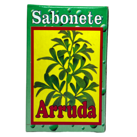 Jabón Esotérico de Ruda Casa Neilomar Hecho en Brasil - Sabonete Arruda Limpieza Energética 70gr.