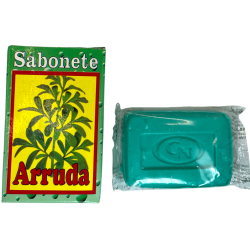 Savon Rue Ésotérique Casa Neilomar Fabriqué au Brésil - Sabonete Arruda Nettoyage Énergétique 70gr.