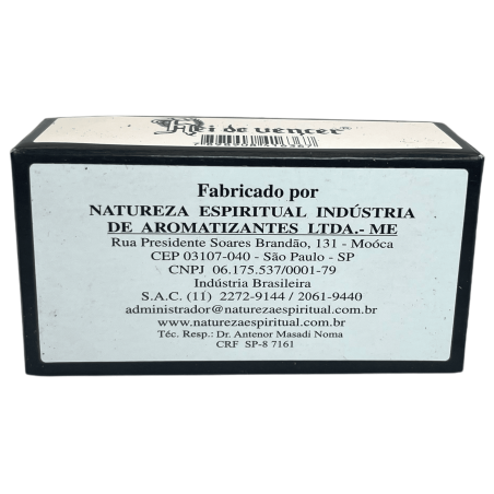Defumador Espiritual Voy a ganar Naturaleza Espiritual Hei de vencer - Hecho en Brasil - 20 tabletas