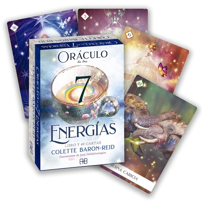 Orakel van de 7 Energieën - 49 kaarten met handleiding - Colette Baron-Reid-TAROT-HOSTENATURA