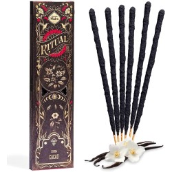 Incense Ritual Cacao Healing Holy Mother Chocolate - 6 thick sticks of approximately 1h duration