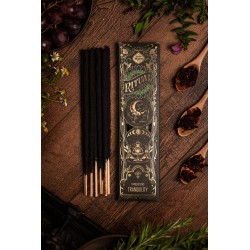 Tranquility Ritual Incense Holy Mother Lilies of the East - 6 thick sticks of approximately 1h duration