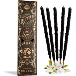 Incense Ritual Inner Strength Holy Mother Sandalwood and Roses - 6 thick sticks of approximately 1h duration