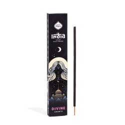 India Black Divine Holy Mother Incense Grow - 8 thick sticks